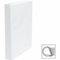 Business Source Basic D-Ring View Binder, White, 8 1/2" Width x 11" Length, BSN28440