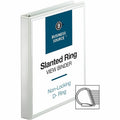 Business Source Basic D-Ring View Binder, White, 8 1/2" Width x 11" Length, BSN28440