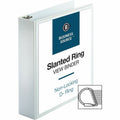 Business Source Basic D-Ring White View Binders, 8 1/2" Width x 11" Length, BSN28442