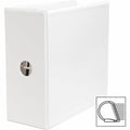 Business Source Basic D-Ring White View Binders, 8 1/2" Width x 11" Length, BSN28445