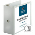 Business Source Basic D-Ring White View Binders, 8 1/2" Width x 11" Length, BSN28445