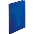 Business Source Basic Round Ring Binders, Dark Blue, 8 1/2" Width x 11" Length, BSN28525