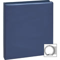Business Source Basic Round Ring Binders, Dark Blue, 8 1/2" Width x 11" Length, BSN28525