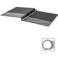 Business Source Basic Round Ring Binders, Black, 8 1/2" Width x 11" Length, BSN28526