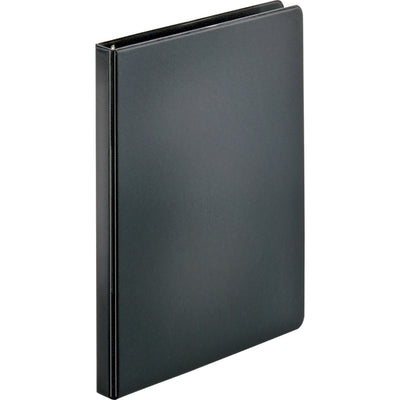 Business Source Basic Round Ring Binders, Black, 8 1/2" Width x 11" Length, BSN28526