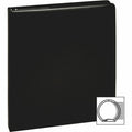 Business Source Basic Round Ring Binders, Black, 8 1/2" Width x 11" Length, BSN28526