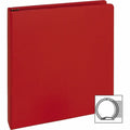 Business Source Basic Round Ring Binders, Red, 8 1/2" Width x 11" Length, BSN28550