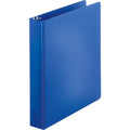 Business Source Basic Round Ring Binders, Dark Blue, 8 1/2" Width x 11" Length, BSN28551