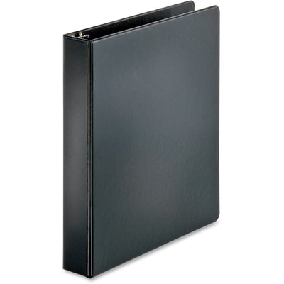 Business Source Basic Round Ring Binders, Black, 8 1/2" Width x 11" Length, BSN28552