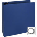 Business Source Basic Round Ring Binders, Dark Blue, 8 1/2" Width x 11" Length, BSN28661