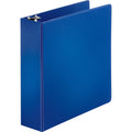 Business Source Basic Round Ring Binders, Dark Blue, 8 1/2" Width x 11" Length, BSN28661