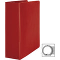 Business Source Basic Round Ring Binders, Red, 8 1/2" Width x 11" Length, BSN28770