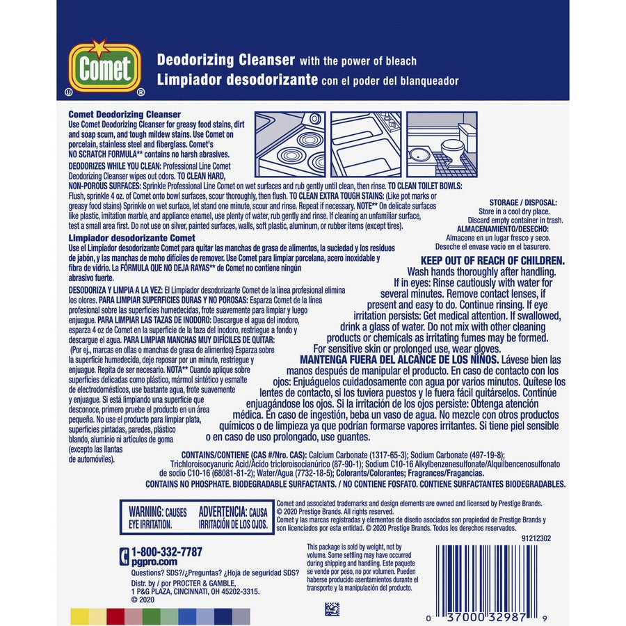 Comet Deodorizing Cleanser, Non-staining, PGC32987