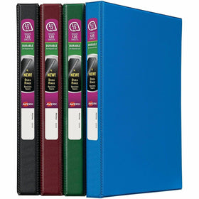 Avery Durable Binder, Green, 8 1/2" Width x 11" Length, 1 Carton, AVE11058