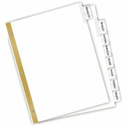 Avery Big Tab Insertable Dividers, 8-Tab Set, 1 Set (11124)