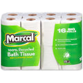 Marcal 100% Recycled Soft/Strong Bath Tissue, White, 1 Pack, MRC16466