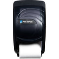 San Jamar Duett Standard Bath Tissue Dispenser, Black Pearl, 2 x Roll, SJMR3590TBK