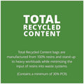 STOUT industrial and commercial grade Products Stout Recycled Content Trash Bags, Brown, 250 / Carton, STOT2424B10