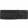Logitech K120 Plug-and-Play USB Keyboard, Black, LOG920-002478