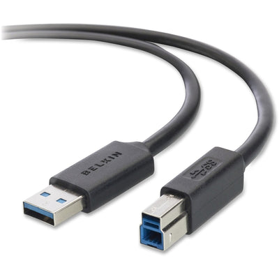 Belkin SuperSpeed USB 3.0 Cable, Black, BLKF3U159B10