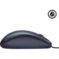 Logitech B100 Optical USB Mouse, Black, LOG910001439