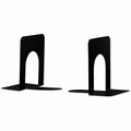 Universal Bookend, Black, 1 Pair, UNV54055