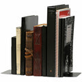 Universal Bookend, Black, 1 Pair, UNV54055