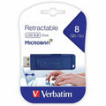 Verbatim America 8GB USB Flash Drive - Blue, VER97088