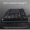 Logitech MK120 Desktop Corded Combo Set, LOG920002565