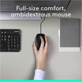 Logitech MK120 Desktop Corded Combo Set, LOG920002565