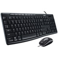 Logitech MK200 Media Corded Keyboard and Mouse Combo, LOG920002714