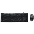 Logitech MK200 Media Corded Keyboard and Mouse Combo, LOG920002714