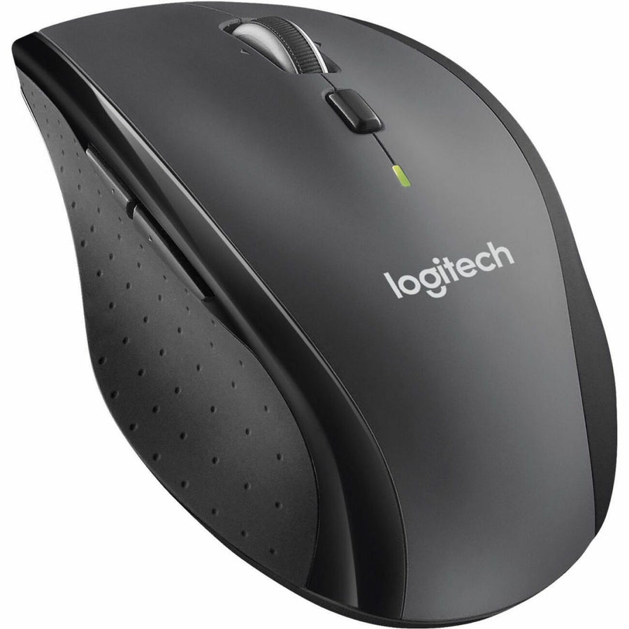 Logitech M705 Marathon Wireless Laser Mouse, 4.3" x 2.6", Silver, LOG910-001935