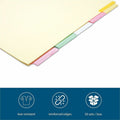 Business Source Insertable Tab Ring Binder Indexes, Multicolor, 1 Set, BSN36692