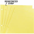 Business Source Insertable Tab Ring Binder Indexes, Multicolor, 1 Set, BSN36693