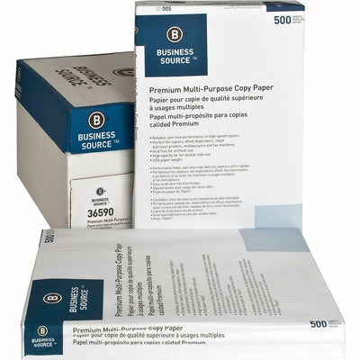 Business Source Premium Multipurpose Copy Paper -, White, 11" x 17", 5 / Carton — view 1
