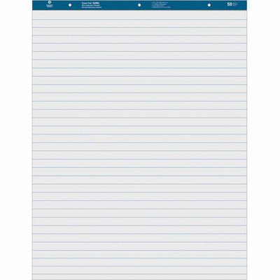 Business Source Standard Ruled Easel Pad, 27" x 34", 4 / Carton — view 1