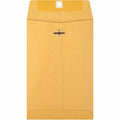 Business Source Heavy-duty Metal Clasp Envelopes, Kraft, 100 / Box, BSN36660