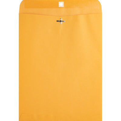 Business Source Heavy-duty Clasp Envelopes, Kraft, 100 / Box — view 1