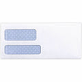 Business Source No. 9 Double Window Invoice Envelopes, White, 500 / Box, BSN36680