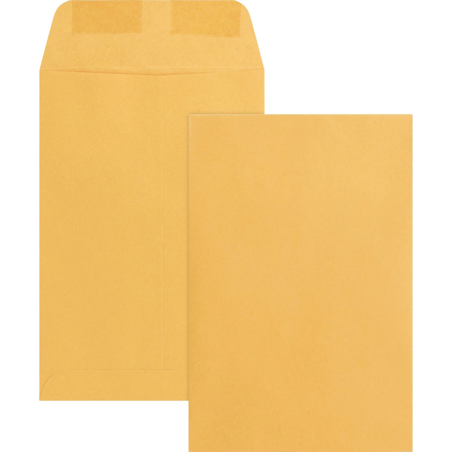 Business Source Durable Kraft Catalog Envelopes, 500 / Box — view 1