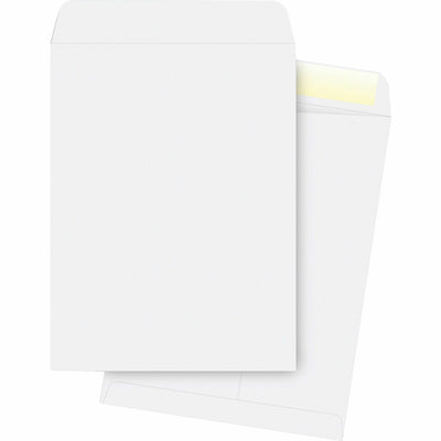 Business Source 28 lb. White Catalog Envelopes, 250 / Box, BSN42103