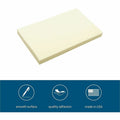 Business Source Repositionable Notes, Yellow, 1 Pack, BSN16455