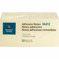 Business Source Yellow Repositionable Adhesive Notes, 1 Pack, BSN36612