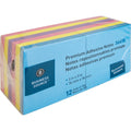 Business Source 3x3 Extreme Colors Adhesive Notes, Assorted, 1 Pack, BSN36615