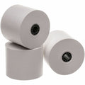 Business Source Single-ply 150' Adding Machine Rolls, White, 2 1/4" x 150 ft, 100 / Carton, BSN28625