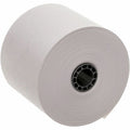 Business Source Single-ply 150' Adding Machine Rolls, White, 2 1/4" x 150 ft, 100 / Carton, BSN28625