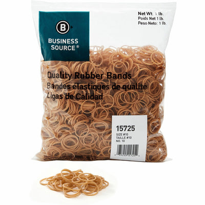 Business Source Quality Rubber Bands, Crepe, 3700 / Pack, BSN15725