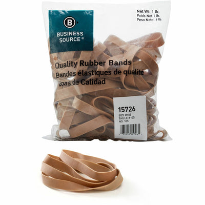 Business Source Quality Rubber Bands, Crepe, 60 / Pack, BSN15726