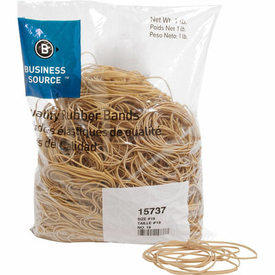 Business Source Quality Rubber Bands, Crepe, 1250 / Pack — view 1